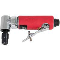 Mini rectifieuse avec t&ecirc;te angulaire &agrave; 90° ID25MA, Collet 1/4", 20 000 Tr/min Distribution Jean Lapalme