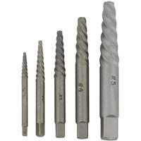 JSSE-5S Spiral-Type Screw Extractor Set, Alloy Steel Distribution Jean Lapalme