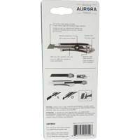 Couteau professionnel de 18 mm READYEDGE, Acier inoxydable, Robuste, Prise en Caoutchouc Distribution Jean Lapalme
