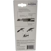 Couteau r&eacute;tractable de 25 mm READYEDGE, Acier inoxydable, Robuste, Prise en Caoutchouc Distribution Jean Lapalme
