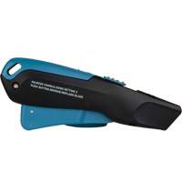 Couteau de s&eacute;curit&eacute; r&eacute;tractable READYEDGE, Acier inoxydable, Robuste, Prise en Plastique/Aluminium Distribution Jean Lapalme