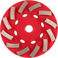 Meule boisseau diamant&eacute;e &agrave; 12 segments Turbo DIAMOND MAX Distribution Jean Lapalme