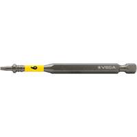 Embout pour outils &eacute;lectriques Impactech, Fente, Embout 6F-8R, Prise 1/4", Longueur 3-1/2" Distribution Jean Lapalme