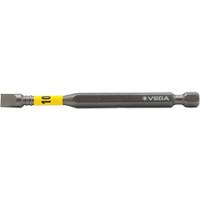 Embout pour outils &eacute;lectriques Impactech, Fente, Embout 10F-12R, Prise 1/4", Longueur 3-1/2" Distribution Jean Lapalme
