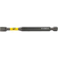 Embout pour outils &eacute;lectriques Impactech, Fente, Embout 12F-14R, Prise 1/4", Longueur 3-1/2" Distribution Jean Lapalme