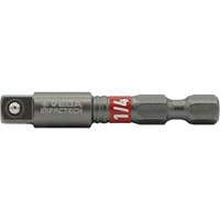 Impactech&reg; Impact Socket Adapter, 1/4" Drive Size, 1/4" Male Size, 2" L Distribution Jean Lapalme