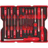 Jeu de tournevis et de leviers avec organisateur pour tiroirs PACKOUT, 17, Magn&eacute;tique Distribution Jean Lapalme