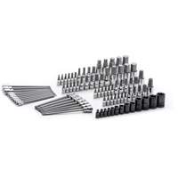 SAE/Metric Bit Set, External Torx&reg;/Hex/Hex Ball/Torx&reg;/Torx&reg; Tamper, 1/4"/3/8"/1/2" Drive, 84 Pcs Distribution Jean Lapalme