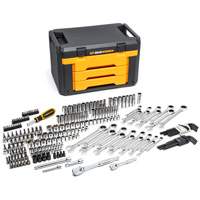 Jeu d'outils pour m&eacute;canicien dans boîte de rangement &agrave; trois tiroirs Distribution Jean Lapalme