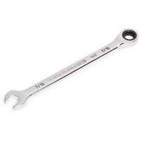 90-Tooth Ratcheting Combination Wrench, 12 Point, 7/16", Chrome Finish Distribution Jean Lapalme