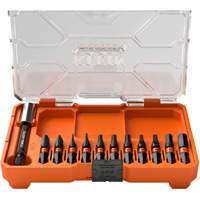 Slim ProFlex Impact Bit Set, 12 Pcs., Magnetic Distribution Jean Lapalme