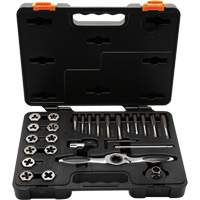 SAE Ratcheting Tap & Die Set, 27 Pieces Distribution Jean Lapalme