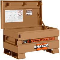 Coffre de chantier mod&egrave;le 32 avec cadenas, 32" x 19" x 19", Acier, Havane Distribution Jean Lapalme