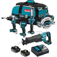 LXT Brushless Cordless 5 Tool Combo Kit, 18 V Distribution Jean Lapalme