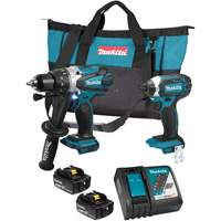 LXT Cordless Impact Driver & Hammer Drill/Driver Combo Kit, 18 V Distribution Jean Lapalme