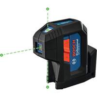 Laser dalignement autonivelant &agrave; faisceau vert &agrave; trois points Distribution Jean Lapalme