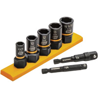 Jeu de douilles d'extraction m&eacute;trique Bolt Biter, 7 Mcx, Chocs, Prise de 1/4"/3/8" Distribution Jean Lapalme