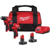 M12 Subcompact Brushless 2-Tool Combo Kit, Lithium-Ion, 12 V Distribution Jean Lapalme