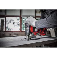 Scie sauteuse professionnelle sans fil &agrave; vitesse variable (outil seulement), 18 V, Lithium-ion, 0-3500 coups/min, 1-1/32" Longueur de la course Distribution Jean Lapalme