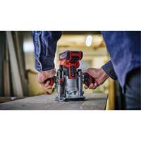 Toupie compacte avec base fixe et plongeante professionnelle sans fil (outil seulement) Distribution Jean Lapalme