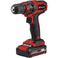 Cordless Drill/Driver Kit, Lithium-Ion, 18 V, 3/8" Chuck, 310 in-lbs Torque Distribution Jean Lapalme