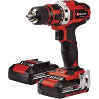 Cordless Drill/Driver Kit, Lithium-Ion, 18 V, 1/2" Chuck, 354 in-lbs Torque Distribution Jean Lapalme