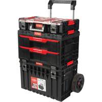 3-Piece Arx&reg; Rolling Toolbox Base Set, 25-1/5" x 19" x 42-2/5", Black Distribution Jean Lapalme
