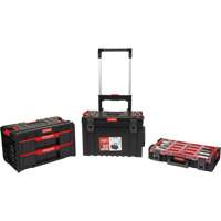 3-Piece Arx&reg; Rolling Toolbox Base Set, 25-1/5" x 19" x 42-2/5", Black Distribution Jean Lapalme