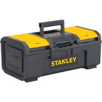 Boîte &agrave; outils, 16" la x Noir/Jaune Distribution Jean Lapalme