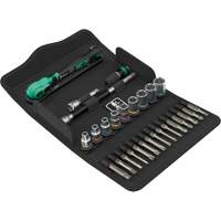 SA 14 Zyklop Comfort Ratchet Set with Reversing Lever, 28 Pcs, 1/4" Drive Size Distribution Jean Lapalme