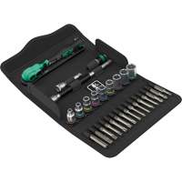 SA 15 Zyklop Comfort Ratchet Set with Reversing Lever, 28 Pcs, 1/4" Drive Size Distribution Jean Lapalme