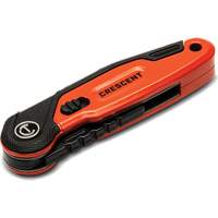 Couteau utilitaire pliant, 1" lame, lame en Acier, poign&eacute;e en Aluminium Distribution Jean Lapalme