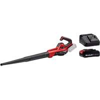 Souffleuse universelle 110 pi3/min sans fil avec batterie 2,5 Ah et ensemble de d&eacute;part de chargeur, 18 V, Vitesse d'air 155,34 mi/h, &agrave; pile Distribution Jean Lapalme