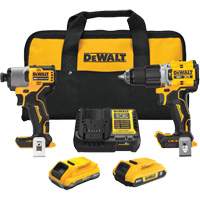 Ensemble de perceuse-visseuse sans fil et sans balais de premi&egrave;re qualit&eacute; XR, 20 V Distribution Jean Lapalme