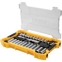 Jeu d'outils 3/8" & 1/2" pour m&eacute;canicien avec plateau & couvercle TOUGHSYSTEM 2.0 Distribution Jean Lapalme