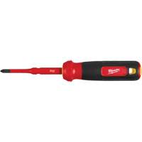 Tournevis &agrave; embouts interchangeables &agrave; tige articul&eacute;e isol&eacute; 1000 V, 2-en-1, 8-4/5" lo, Prise Coussin&eacute;e Distribution Jean Lapalme