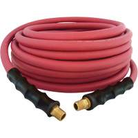 MAXPRO Rubber Hose, Air/Water, EPDM Rubber/Polyester, 3/8" dia. x 50', 300 psi, 1/4 NPT Distribution Jean Lapalme