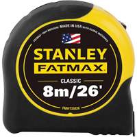 Ruban &agrave; mesurer FATMAX, 1-1/4" x 26'/8 m, Marques de goujon Imp&eacute;rial & m&eacute;trique Distribution Jean Lapalme