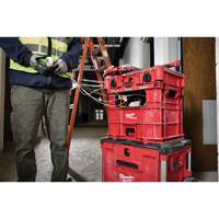 Bac distributeur de fils XL PACKOUT, 15-3/4" x 18-5/8" x 15", Noir/Rouge Distribution Jean Lapalme