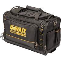 ToughSystem&reg; 2.0 Dirt Repellent Jobsite Tool Bag, 1680 Denier, 50 Pockets, Black/Yellow Distribution Jean Lapalme