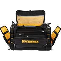 ToughSystem&reg; 2.0 Dirt Repellent Jobsite Tool Bag, 1680 Denier, 50 Pockets, Black/Yellow Distribution Jean Lapalme