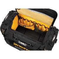 ToughSystem&reg; 2.0 Dirt Repellent Jobsite Tool Bag, 1680 Denier, 50 Pockets, Black/Yellow Distribution Jean Lapalme