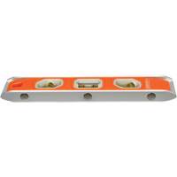 Glo-View&reg; Torpedo Level, 9" L, Aluminum, 3 Vials, Magnetic Distribution Jean Lapalme