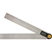 Localisateur d'angle num&eacute;rique et r&egrave;gle, 11" lo, Acier inoxydable, Graduations de 1/32" Distribution Jean Lapalme