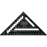 &eacute;querre de charpentier grav&eacute;e au laser Johnny Square&reg; de 7 po Distribution Jean Lapalme