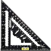 7-1/4" Johnny Square&reg; MACH-1 Smart Mark Rafter Square with Level Vial Distribution Jean Lapalme