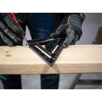 7-1/4" Johnny Square&reg; MACH-1 Smart Mark Rafter Square with Level Vial Distribution Jean Lapalme