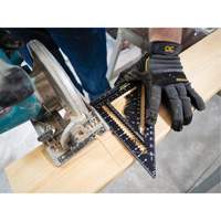 7-1/4" Johnny Square&reg; MACH-1 Smart Mark Rafter Square with Level Vial Distribution Jean Lapalme
