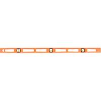 Niveau pour entrepreneurs Structo-Cast&reg; orange, Poutre en I, 4' lo, 3, Non magn&eacute;tique Distribution Jean Lapalme