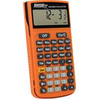 High-Visibility Orange Building Calculator with Rugged Case Distribution Jean Lapalme